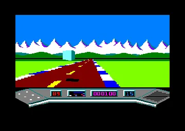 Elektra Glide (UK) (1986) screen shot game playing